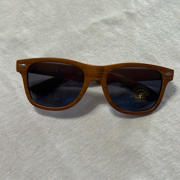 Other - Titos Vodka Sunglasses Beach Spring Summer Outdoors Preppy Wood Grain Plastic